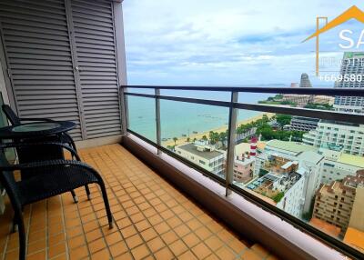 Balcony with ocean view