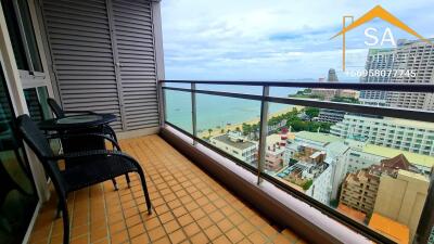 Balcony with ocean view