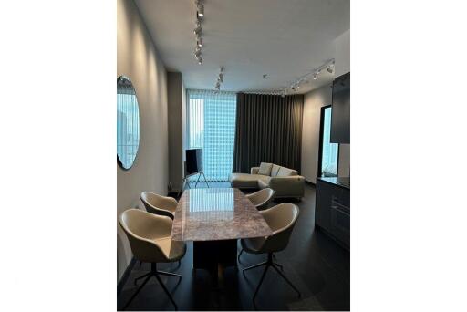 Ultra-Modern 2-Bed Condo with Breathtaking City Views in Sathorn