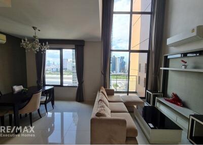 Modern 1 Bedroom Condo for Rent at Villa Asoke  2 Mins Walk to MRT Phetchaburi