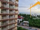 Apartment building with sea view