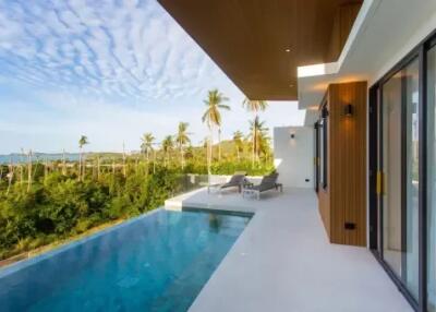 Luxury Sea View Villa for Sale Near the Beach, Koh Samui