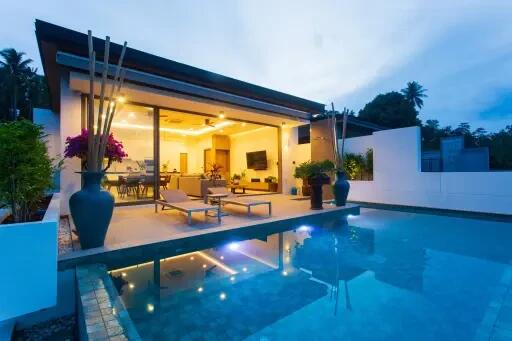 Luxury Sea View Villa for Sale Near the Beach, Koh Samui