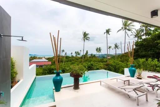 Luxury Sea View Villa for Sale Near the Beach, Koh Samui