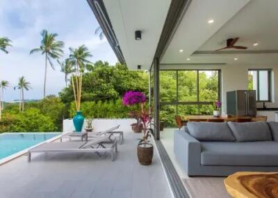 Luxury Sea View Villa for Sale Near the Beach, Koh Samui