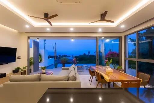 Luxury Sea View Villa for Sale Near the Beach, Koh Samui