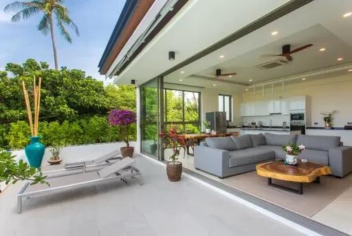 Luxury Sea View Villa for Sale Near the Beach, Koh Samui