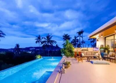 2STOREY VILLA SEA VIEW FOR SALE IN BOPHUT, KOH SAMUI