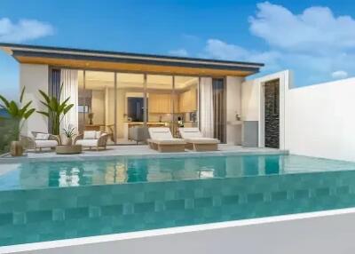 2STOREY VILLA SEA VIEW FOR SALE IN BOPHUT, KOH SAMUI