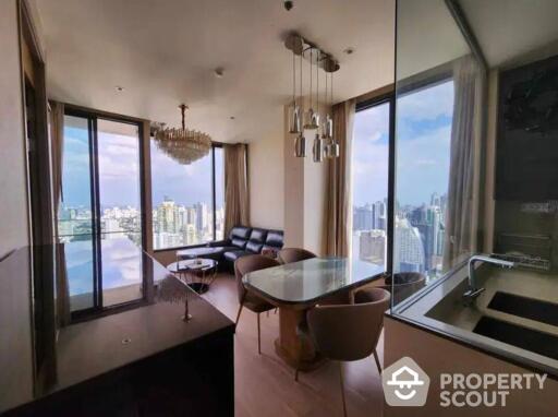 1-BR Condo at The Esse Asoke near MRT Sukhumvit