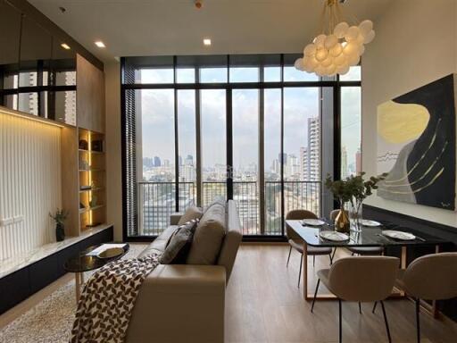 For Sale with Tenant Condominium Noble Around Sukhumvit 33  55 sq.m, 2 bedroom