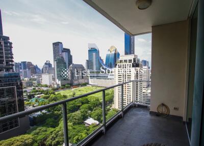 Balcony with cityscape view