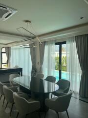 New two-level villa with a swimming pool and furnishings in Bang Tao, Phuket, Thailand