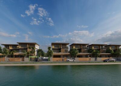 Waterfront modern residential complex