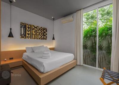 Furnished villa with a garden, a swimming pool and services, Layan, Phuket, Thailand