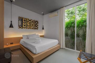 Furnished villa with a garden, a swimming pool and services, Layan, Phuket, Thailand