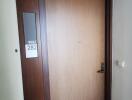 Apartment entrance door