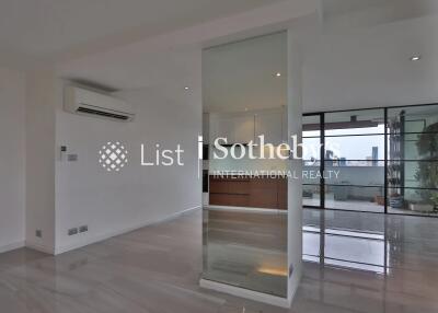 Spacious and modern main living area with large windows