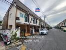 Exterior view of residential buildings