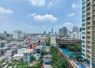 View of a cityscape from a high vantage point