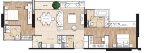 Detailed layout of the property