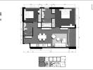 Type 2A floor plan, 2 Bedrooms, 87 sq. m.