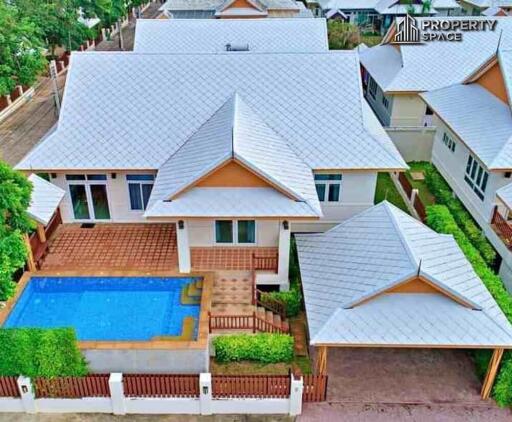 Modern Thai Style 3 Bedroom Pool Villa In Chaiyaphruek 2 Pattaya For Rent