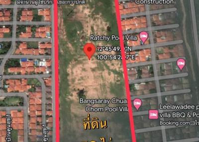 Land 23724 Sqm. Bang Saray Sattahip