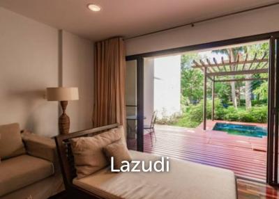 SANTI PURA : Ground floor 3 bed condo with private jacuzzi and sun deck