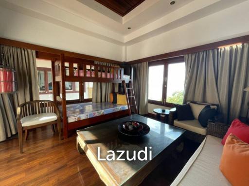 Exquisite 3 Bedroom Thai Traditional Style Oceanfront Villa for Sale