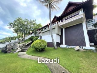 Exquisite 3 Bedroom Thai Traditional Style Oceanfront Villa for Sale