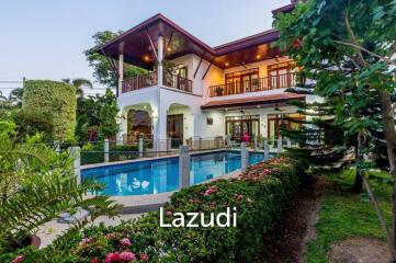 Two Story Private Villa Near Sainoi Beach For Sale on Large Land Plot