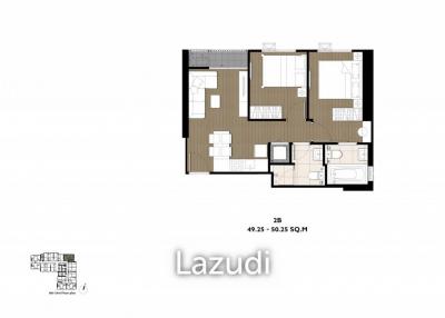 2 Bed 50.25 SQM The Privacy Taopoon Interchange
