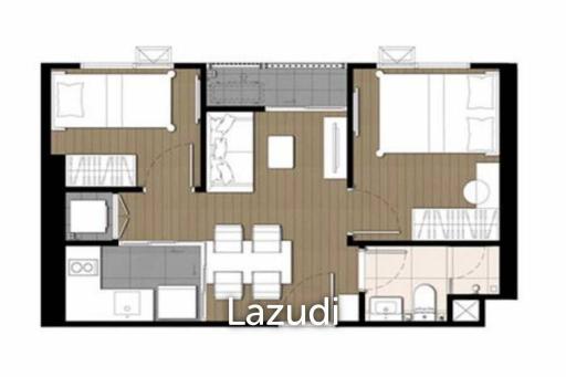 1 Bed Plus 34.50 SQM The Privacy Taopoon Interchange