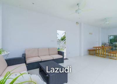 Well Designed Modern 4 Bed pool Villa on large land plot and near the beach.