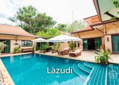 LEELAWADEE: Beautiful 5 Bed Bali Estate with Amazing Floating Sala in Lake