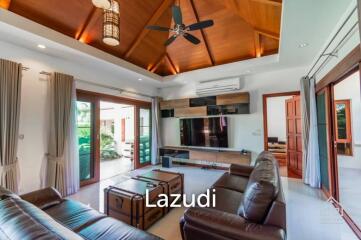 HILLSIDE HAMLET 5: Luxury Thai-Bali Style 3 Bed Pool Villa