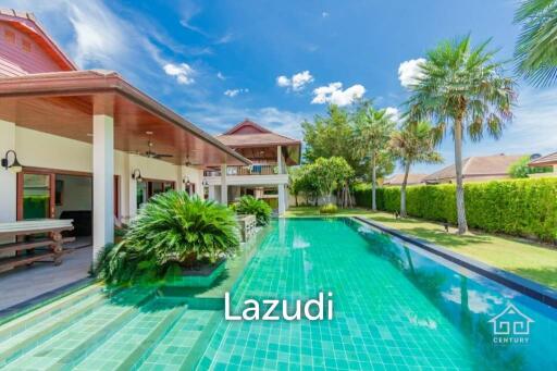 HILLSIDE HAMLET 5: Luxury Thai-Bali Style 3 Bed Pool Villa