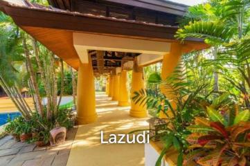 SANUK RESIDENCES : Luxury Bali Pool Villa With Lake in Hua Hin