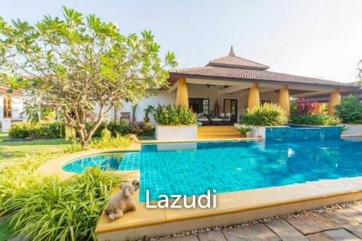 SANUK RESIDENCES : Luxury Bali Pool Villa With Lake in Hua Hin