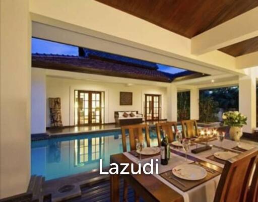 HUNSA RESIDENCE: High Quality Balinese Pool Villa
