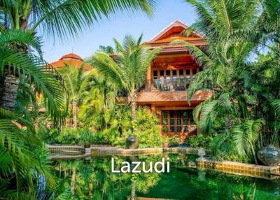 PALM HILLS HOMES : Highest Quality Bali Pool Villa with Lake + Golf Views