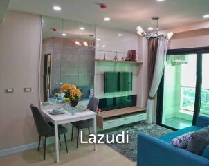 1 Bed 1 Bath 34.97SQM Dusit Grand Condo View