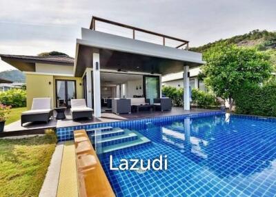 3 Bed 200 SQM Pool Villa with Sea and Mountain Views, The Spirit