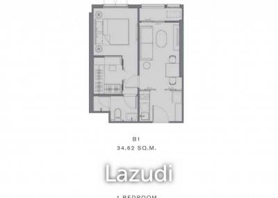 1 Bed 34.76SQM, Chapter Thonglor 25