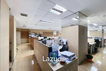 Fully Furnished + Fitted Office Space for Rent in Bangkok - SinoThai Building on Asoke Road Near MRT Sukhumvit + BTS Asok