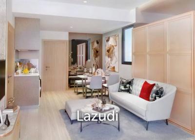 1 Bed 1 Bath 34.5 SQ.M. The Crown Residences