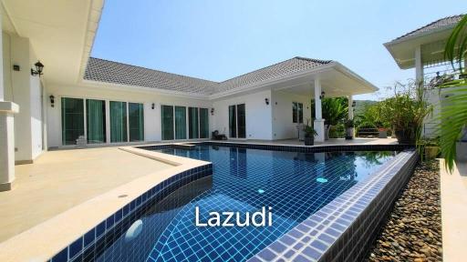 KHAO TAO : Great Quality 3 bed pool villa on 2 rai land