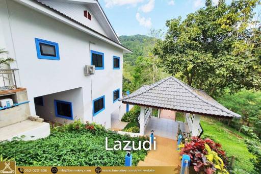 Newly house build on hill for sale in Mae Jan