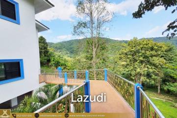 Newly house build on hill for sale in Mae Jan